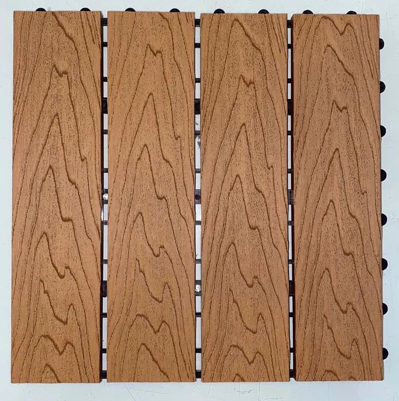 BALDOSA ENCASTRABLE WPC ROBLE CLASICO