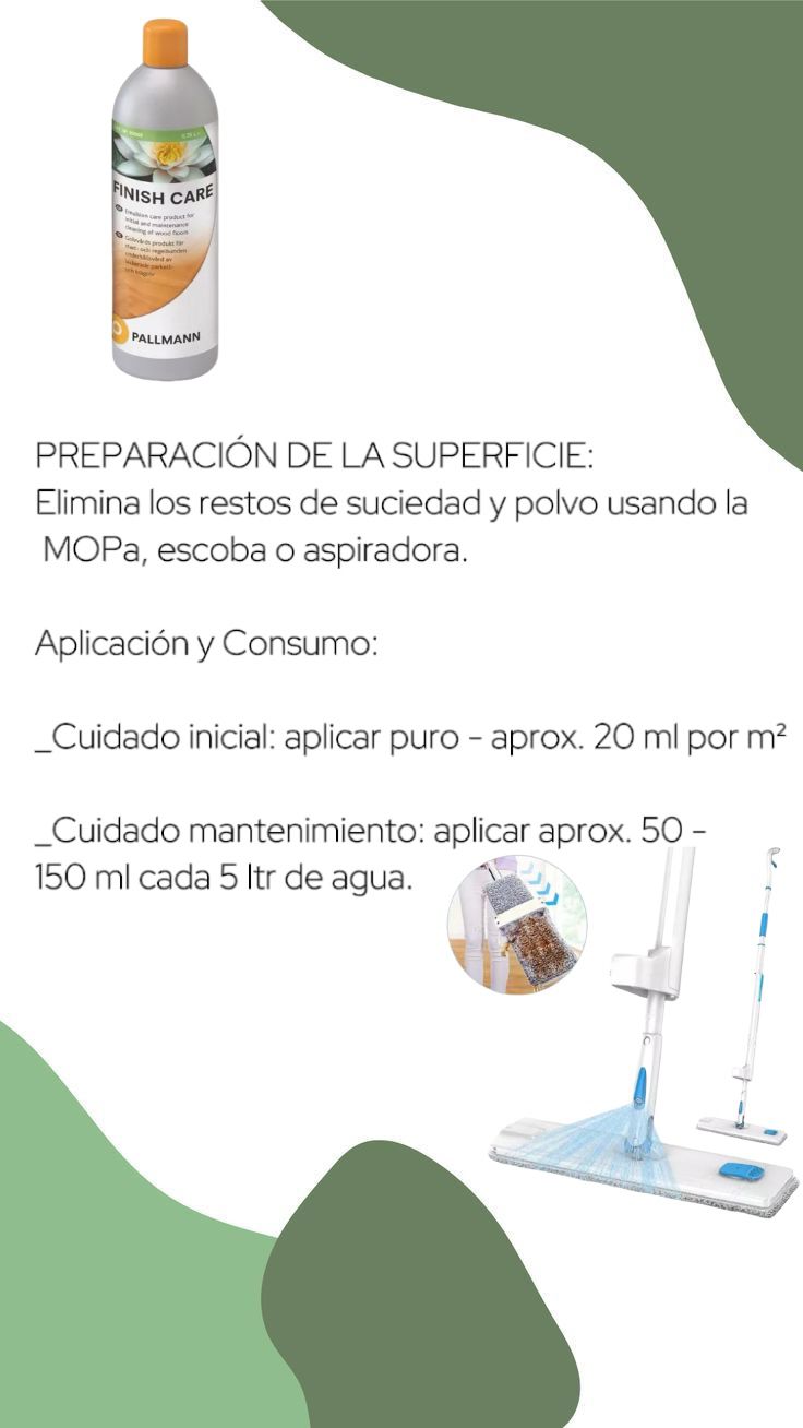 Pallmann Finish Care Restaurador Pisos Hidrolaqueados