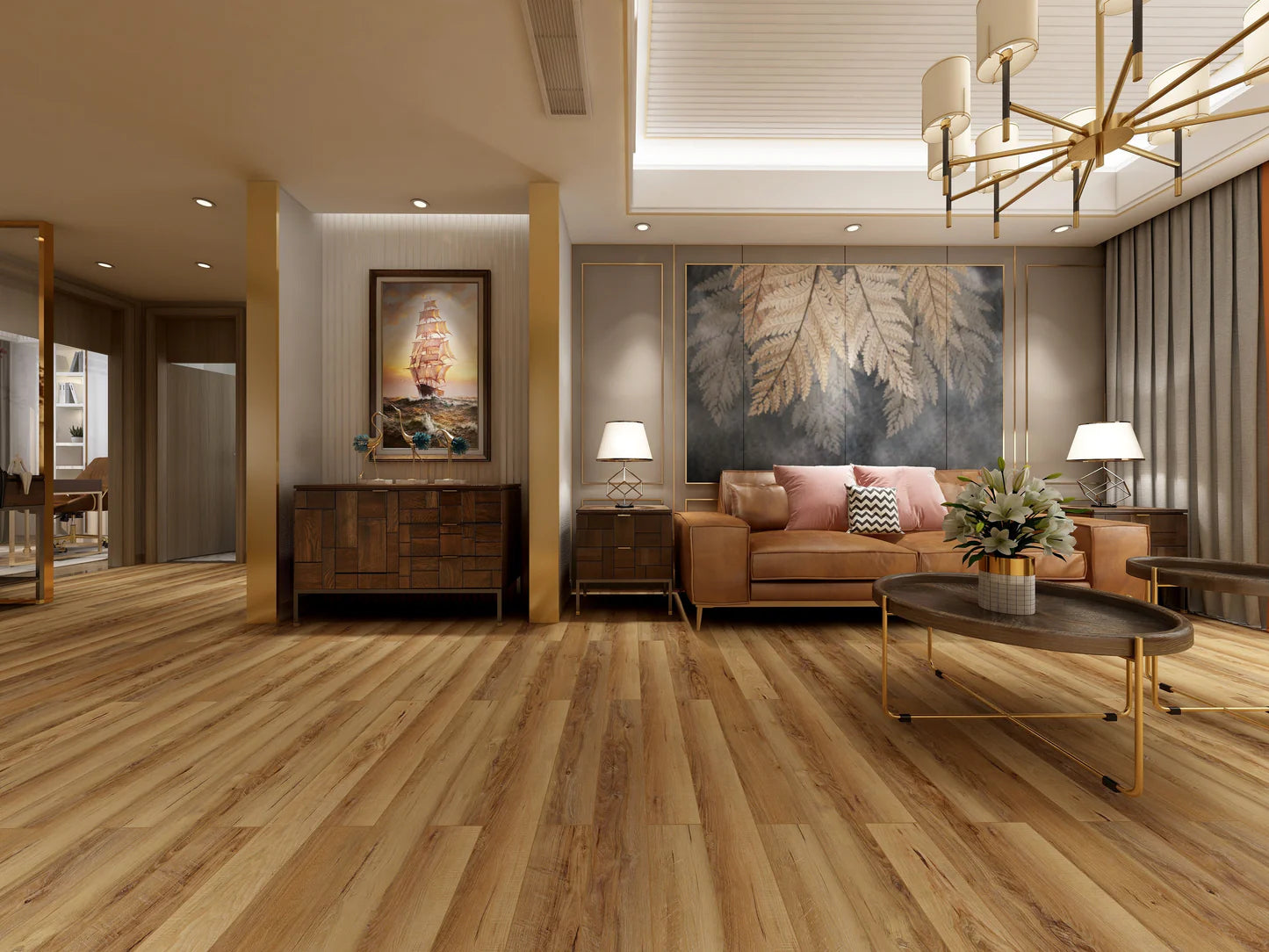 Roble Bangkok (1105) 4mm - 0.5 WL + Bisel Pintado