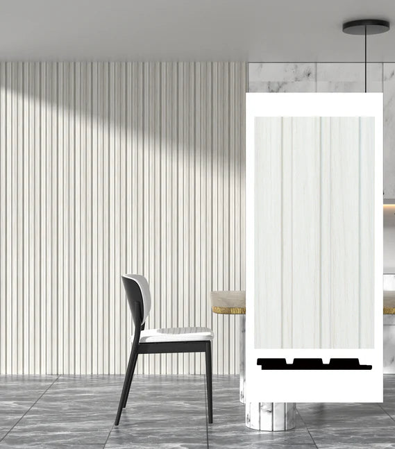 Revestimiento Pared Interior Gris Onix