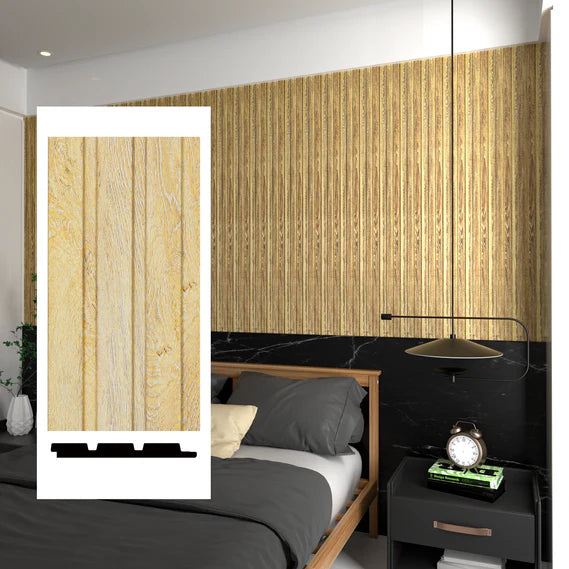 Revestimiento Pared Interior Roble