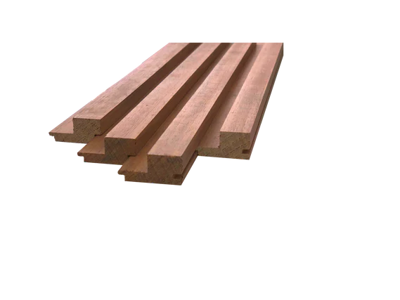 Revestimiento de Pared Madera Angelin (Largo Fijo)