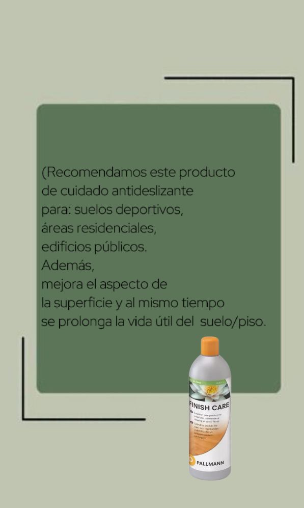 Pallmann Finish Care Restaurador Pisos Hidrolaqueados