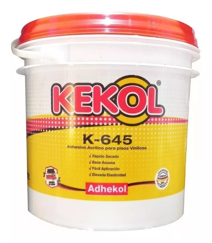 K-645 Adhekol 5KG ADHESIVO ACRILICO PARA PISOS VINILICOS