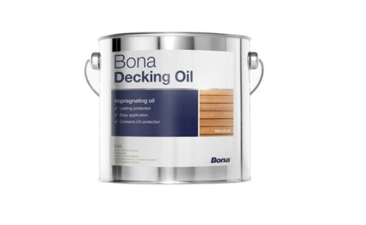 Bona Decking Oil 2,5L Neutral, Teka, Gris